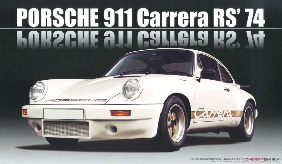 Immagine di PORSCHE 911 CARRERA RS 1974 WHITE/GOLD KIT 1:24