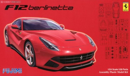 Immagine di FERRARI F12 BERLINETTA RED KIT 1:24