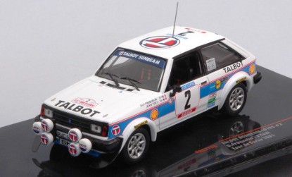 Immagine di TALBOT SUNBEAM LOTUS N.2 TOUR DE CORSE 1981 FREQUELIN/TODT 1:43