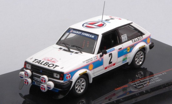 Immagine di TALBOT SUNBEAM LOTUS N.2 TOUR DE CORSE 1981 FREQUELIN/TODT 1:43