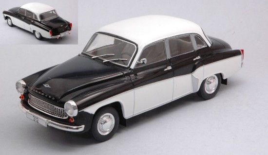 Immagine di WARTBURG 312 BLACK/WHITE 1:24