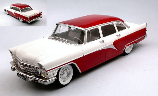 Immagine di GAZ 13 SEAGULL 1951 RED/WHITE 1:18