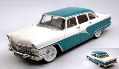 Immagine di GAZ 13 SEAGULL 1959 TURQUOISE/WHITE 1:18