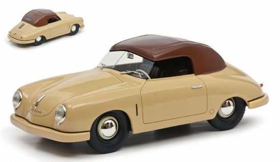 Immagine di PORSCHE 356 GMUND BEIGE SOFT TOP 1:18