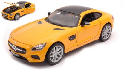Immagine di MERCEDES AMG GT YELLOW 1:24