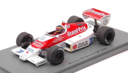 Immagine di ARROWS A6 THIERRY BOUTSEN 1983 N.30 BRITISH GP 1:43
