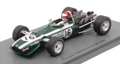 Immagine di COOPER T86B ROBIN WIDDOWS 1968 N.16 BRITISH GP 1:43