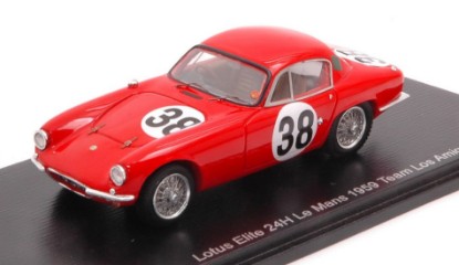 Immagine di LOTUS ELITE N.38 LM 1959 J.F.MALLE-J.C.VIDILLES 1:43