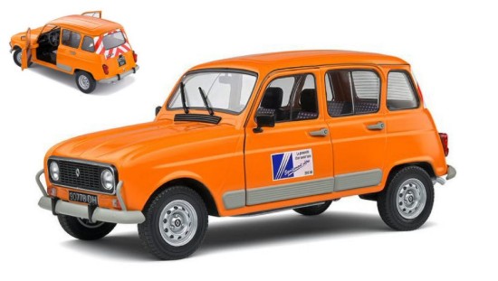 Immagine di RENAULT 4 GTL DDE ORANGE 1978 1:18