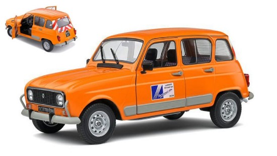 Immagine di RENAULT 4 GTL DDE ORANGE 1978 1:18