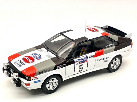 Immagine di AUDI QUATTRO A1 N.5 RAC RALLY 1982 MOUTON/PONS 1:24
