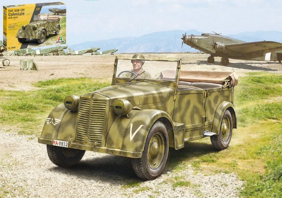 Immagine di FIAT 508 CM COLONIALE WITH CREW KIT 1:35
