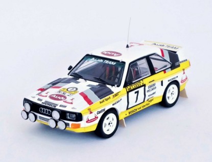 Immagine di AUDI SPORT QUATTRO N.7 RALLY 1000 LAKES 1984 MOUTON/PONS 1:43
