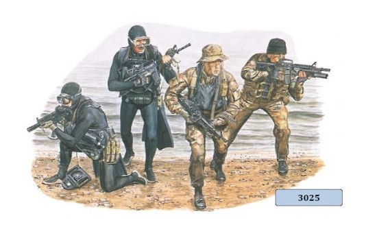 Immagine di US NAVY SEALS TEAM III KIT 1:35