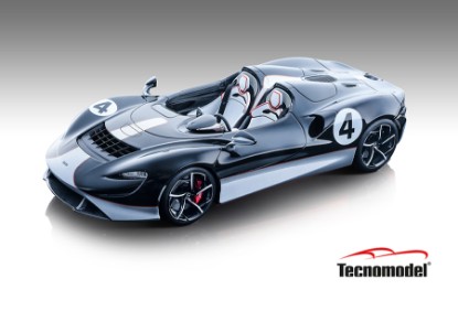 Immagine di MCLAREN ELVA 2020 N.4 BLACK WHITE 1:18