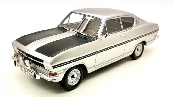 Immagine di OPEL KADETT B RALLYE COUPE' SILVER 1:18