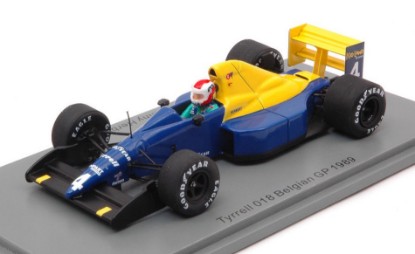 Immagine di TYRRELL 018 JOHNNY HERBERT 1989 N.4 BELGIAN GP 1:43