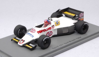 Immagine di SPIRIT 101 TEST BRAZIL 1984 EMERSON FITTIPALDI 1:43