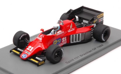 Immagine di SPIRIT 101 MAURO BALDI 1984 N.21 BRAZILIAN GP 1:43