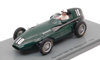 Immagine di VANWALL VW2 HARRY SCHELL 1956 N.10 4th BELGIAN GP 1:43