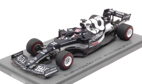 Immagine di ALPHA TAURI AT02 YUKI TSUNODA 2021 N.22 4th ABU DHABI GP 1:43