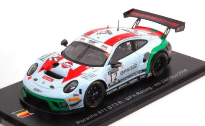 Immagine di PORSCHE 911 GT3 N.12 4th 24 H SPA 2020 CAMPBELL-PILET-JAMINET 1:43