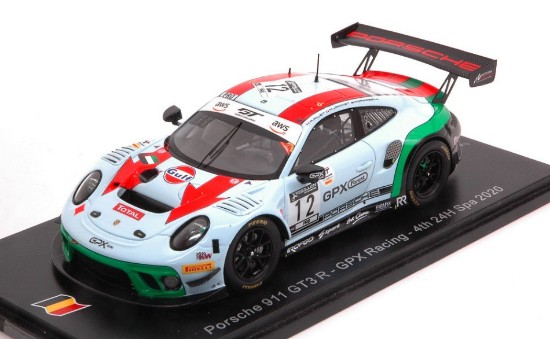 Immagine di PORSCHE 911 GT3 N.12 4th 24 H SPA 2020 CAMPBELL-PILET-JAMINET 1:43