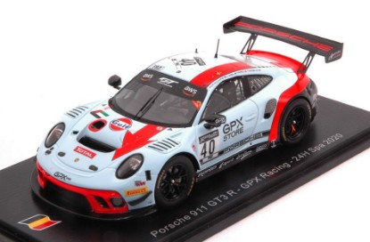 Immagine di PORSCHE 911 GT3 N.40 24 H SPA 2020 DUMAS-DELETRAZ-PREINING 1:43