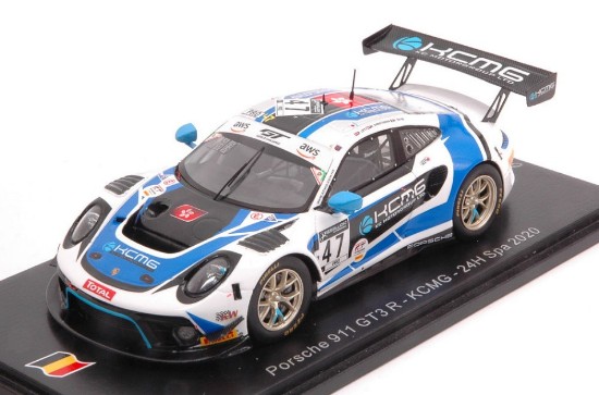 Immagine di PORSCHE 911 GT3 N.47 24 H SPA 2020 LIETZ-CHRISTENSEN-ESTRE 1:43