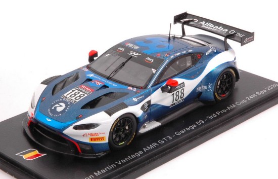 Immagine di ASTON MARTIN VANTAGE GT3 N.188 3rd PRO-AM 24 H SPA 2020 WEST-ADAM-MARTIN