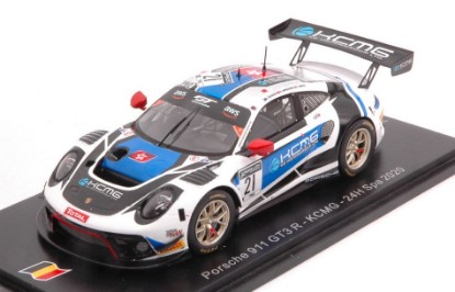 Immagine di PORSCHE 911 GT3 N.21 24 H SPA 2020 BURDON-IMPERATORI-LIBERATI 1:43
