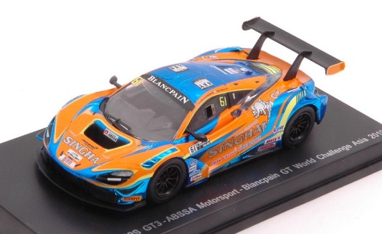 Immagine di MC LAREN 720S GT3 N.61 CHALLENGE ASIA 2019 BHIROMBHAKDI-SAWA 1:64