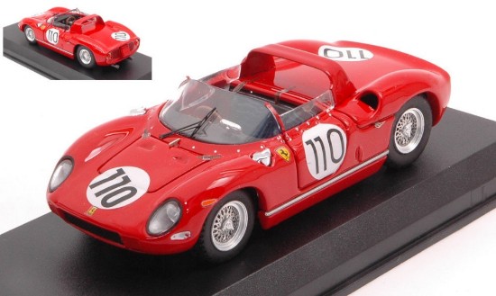 Immagine di FERRARI 250 P N.110 WINNER 1000 KM NURBURGR. 1963 SURTEES-MAIRESSE 1:43