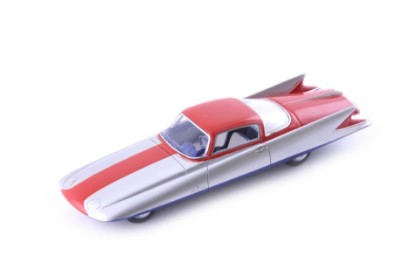 Immagine di GHIA STREAMLINE X COUPE "GILDA" SILVER-RED 1:43