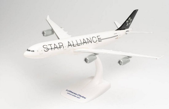 Immagine di AIRBUS A340-300 CITY LINE & STAR ALLIANCE 1:200