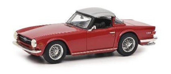 Immagine di TRIUMPH TR6 RED W/HARD TOP CLOSED 1:43