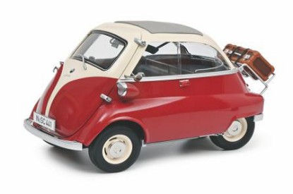Immagine di BMW ISETTA EXPORT RED/WHITE 1:12
