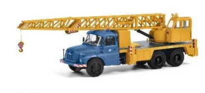 Immagine di TATRA T148 CAMION GRU BLUE/YELLOW 1:43