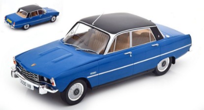 Immagine di ROVER 3500 (P6) BLUE MATT/BLACK 1:18