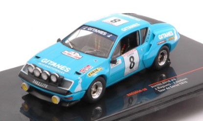 Immagine di ALPINE A310 N.8 TOUR DE CORSE 1976
RAGNOTTI/JAUBERT 1:43