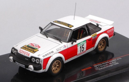 Immagine di TOYOTA CELICA 2000 GT N.15 RALLY PORTUGAL 1980 THERIER/VIAL 1:43