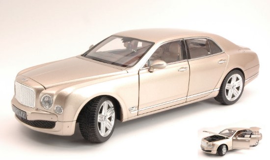 Immagine di BENTLEY MULSANNE 2010 GOLD 1:18