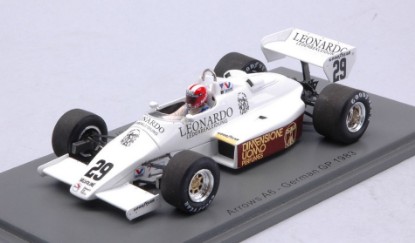 Immagine di ARROWS A6 MARC SURER 1983 N.29 GERMAN GP 1:43