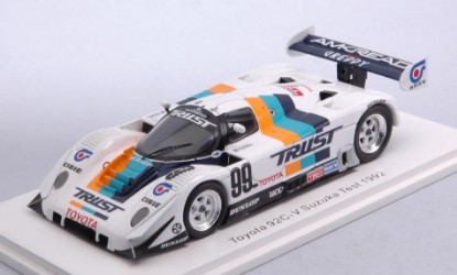 Immagine di TOYOTA 92C-V N.99 SUZUKA TEST 1992 G.FOUCHE-S.ANDSKAR 1:43