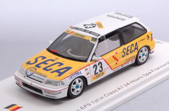 Immagine di HONDA CIVIC EF9 1st CLASS A1 24 H SPA 1990 R.KOENTGES-P.FERMINE 1:43