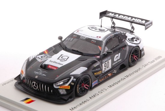 Immagine di MERCEDES GT3 N.90 24 H SPA 2020 SANCHEZ-PUHAKKA-COMPANC-ASSEN.1:43