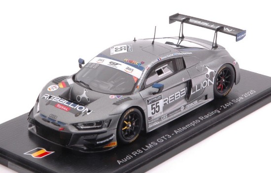 Immagine di AUDI R8 GT3 N.55 24 H SPA 2020 SCHOLL-GACHET-AKA-HUTCHISON 1:43