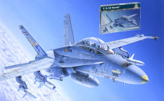 Immagine di AEREO F/A - 18 C/D KIT 1:72