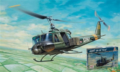 Immagine di ELICOTTERO BELL UH-1B HUEY KIT 1:72