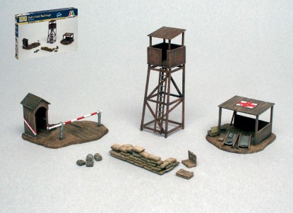 Immagine di BATTLEFIELD BUILDINGS KIT 1:72